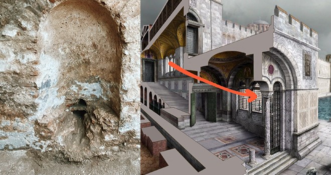 İstanbul’un kayıp sarayı Bukoleon’da 1600 yıllık Bizans çeşmesi bulundu