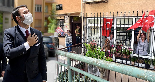 19 Mayıs coşkusu Beşiktaş'ta devam ediyor