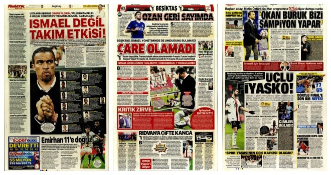 Spor manşetleri (27 Nisan 2022)