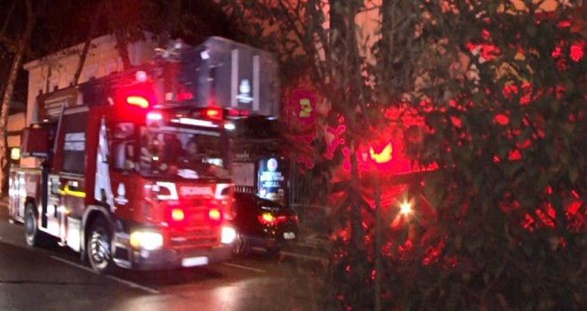 Galatasaray Üniversitesi’nde yangın paniği