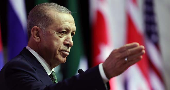 Cumhurbaşkanı Erdoğan: Barışın, refahın ve adaletin tesisi için gayret gösteriyoruz