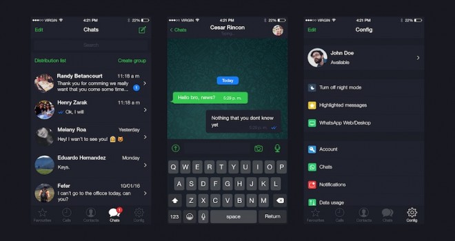 WhatsApp'a karanlık mod geliyor