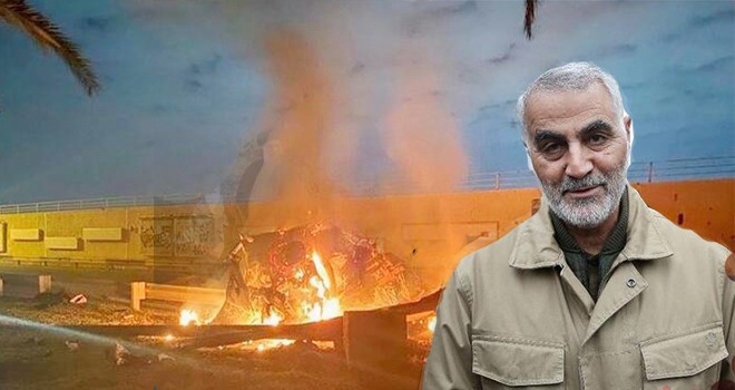Bağdat'ta ABD operasyonunda İranlı komutan Kasım Süleymani öldü