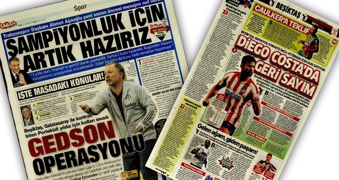 Beşiktaş'ta flaş gelişmeler gazete manşetlerinde!