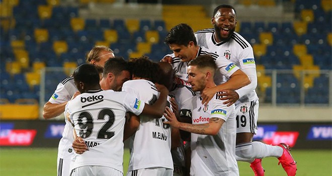 Beşiktaş sona doğru açıldı: 3. bitirdi!