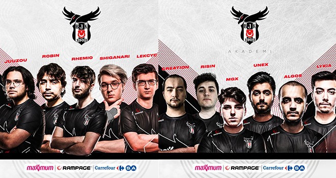 Beşiktaş Esport takım kadrolarını açıkladı!
