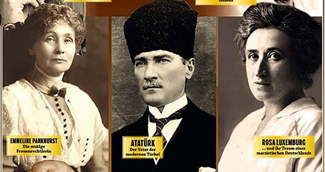 Alman dergisinin kapağında Atatürk yer aldı