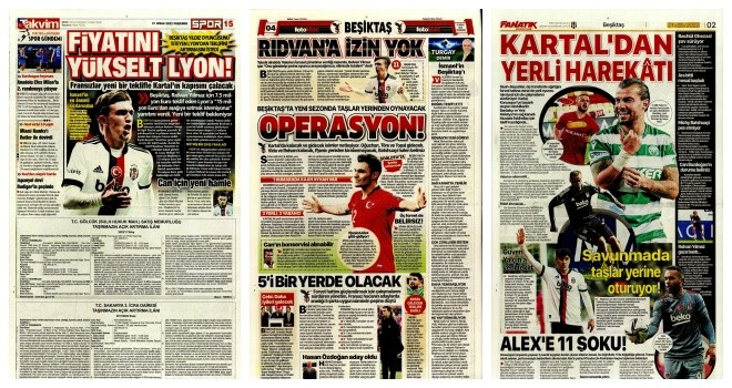 Spor manşetleri (21 Nisan 2022)