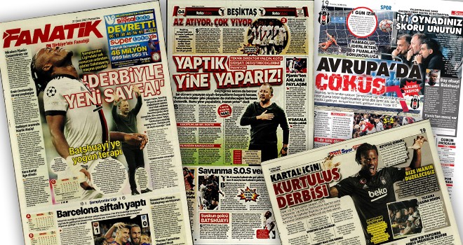 Günün Beşiktaş manşetleri! (21 Ekim)