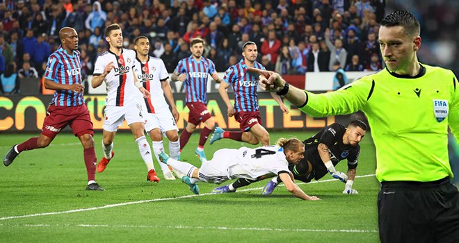 Trabzonspor - Beşiktaş maçında hakem skandalı! Zorbay Küçük  sezonu kapattı mı?