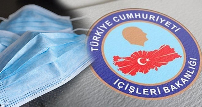 İçişleri Bakanlığı’ndan yeni maske genelgesi