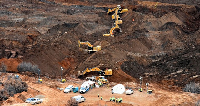 İliç'teki maden faciasının ardından işçilerin cansız bedenlerine ulaşılıyor