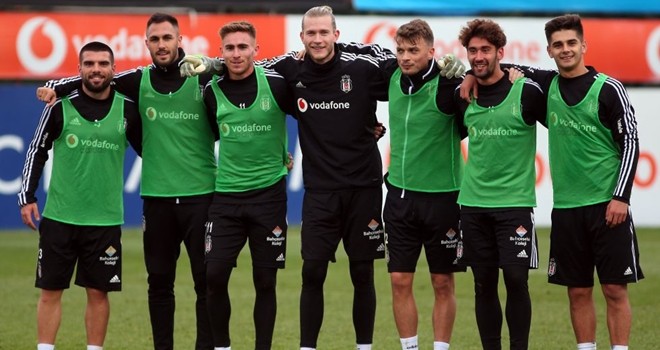 Beşiktaş 3 eksikle çalıştı