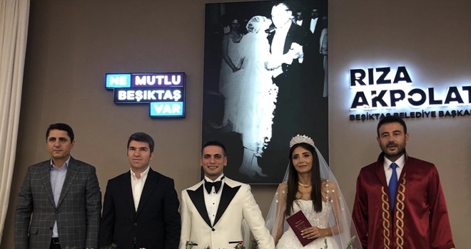 Beşiktaş'ta düğün var!