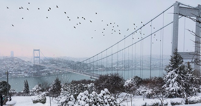 İstanbul'da kar yağışı için geri sayım