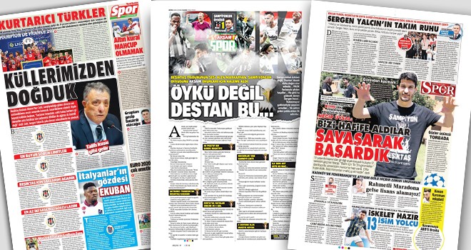 Manşetlerle Beşiktaş