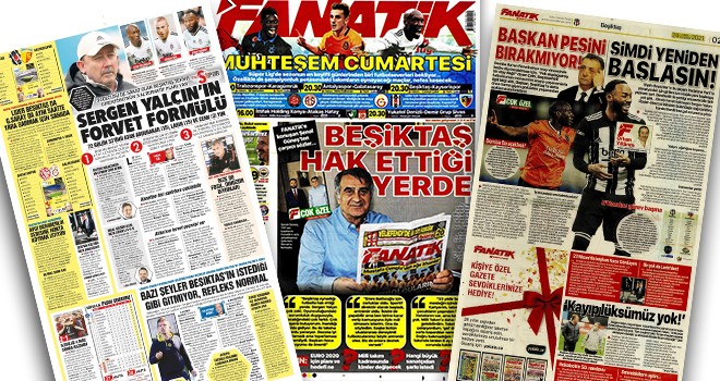 Manşetlerle Beşiktaş!