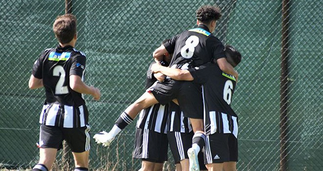 Beşiktaş U-19 Akademi Takımı'nda galibiyet sevinci