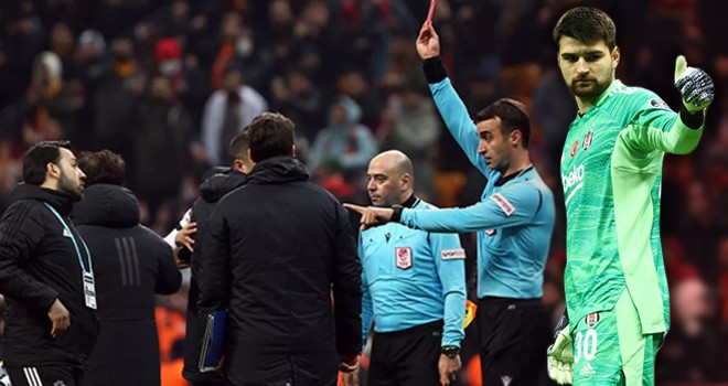 Beşiktaş'a derbinin faturası ağır çıktı! Yardımcı antrenöre kırmızı kart, Ersin de cezalı durumda