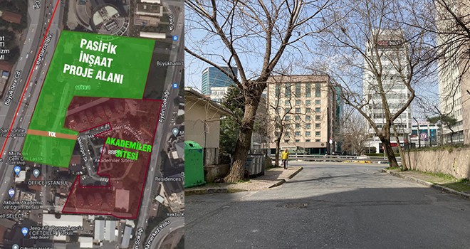 Beşiktaş'taki dev proje mahallelinin yolunu yuttu