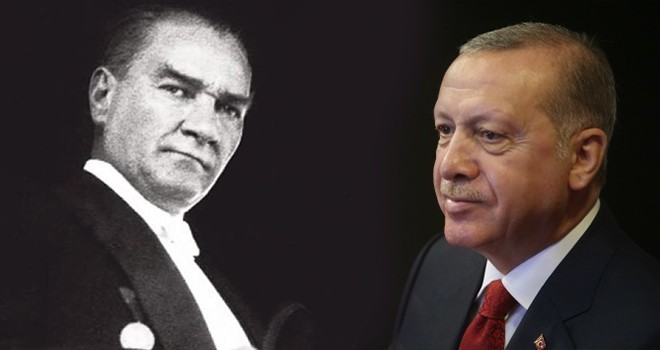 Erdoğan: İlk Cumhurbaşkanımız Gazi Mustafa Kemal Atatürk’ü rahmetle anıyoruz