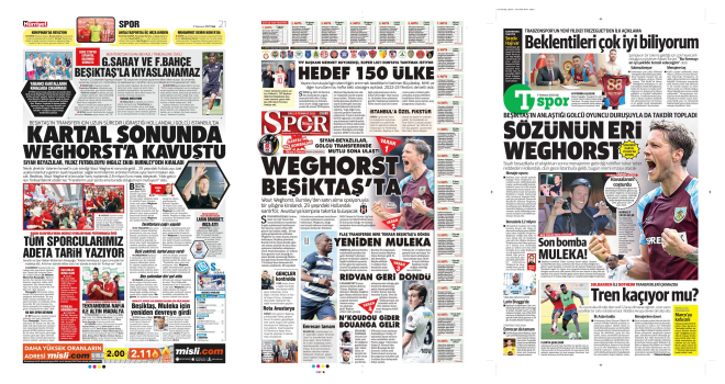 Spor manşetleri (5 Temmuz 2022)