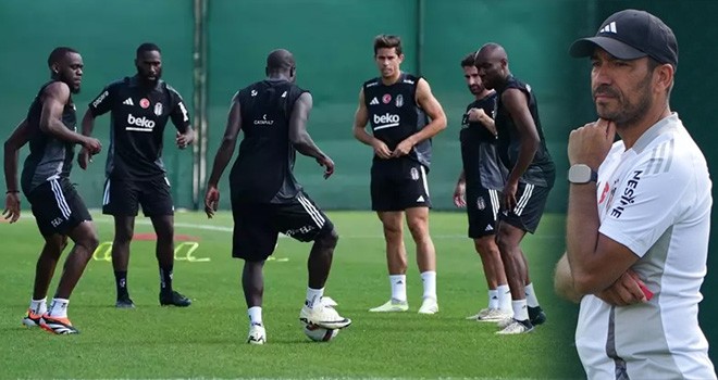 Beşiktaş'ta Aboubakar, Colley ve Masuaku çalışmalara başladı