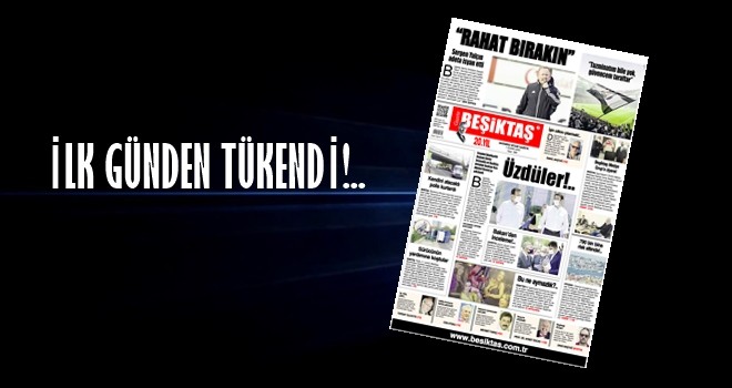 Gazete Beşiktaş yine bomba gibi haberlerle çıktı