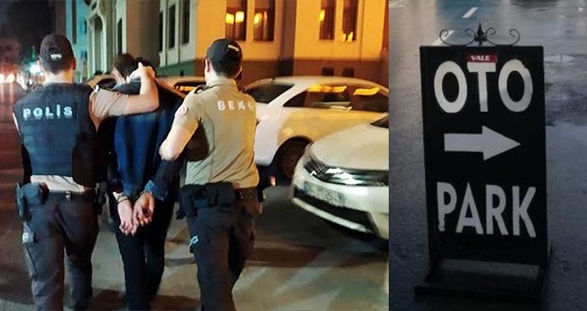 Beşiktaş'ta korsan otoparkçı operasyonu