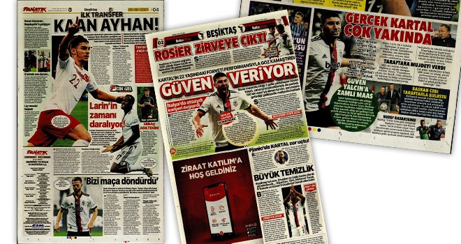 Beşiktaş manşetleri (5 Ekim)
