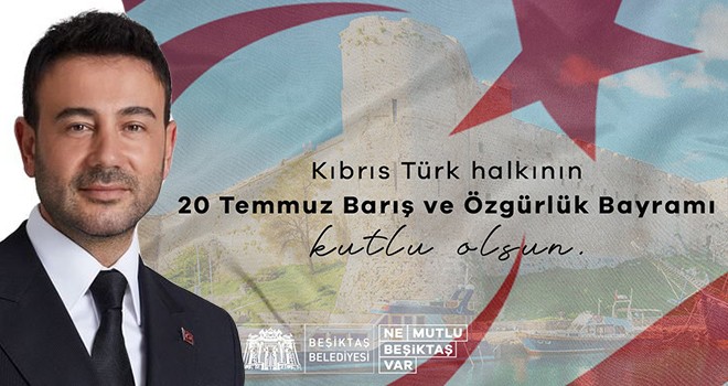 Başkan Akpolat Kıbrıs Barış Harekâtı'nın 48. yılını kutladı!