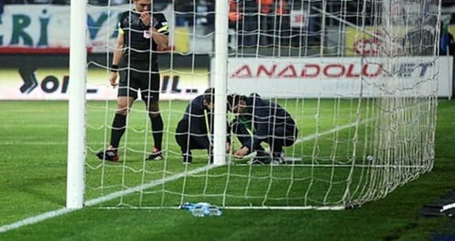 Kaleyi delip geçen topun nedeni belli oldu