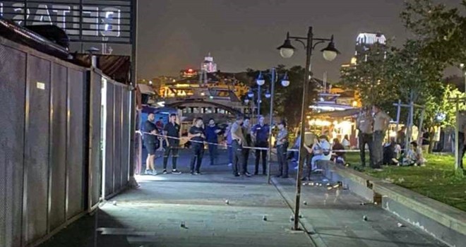 Beşiktaş İskelesi'nde silahlı saldırı!