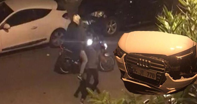 Hırsızlardan araç sahibine silahlı saldırı