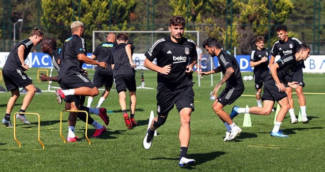 Kartal maça hazırlanıyor