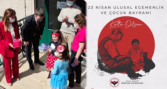Kaymakam Önder Bakan: Çocuklar, Bayramlar sizlerle güzel..