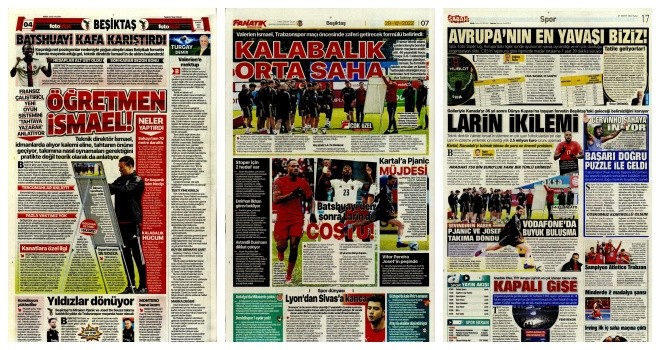 Spor manşetleri (29 Mart 2022)