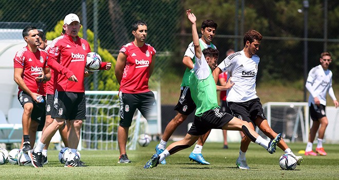 Kartal, kondisyon ve taktik çalıştı