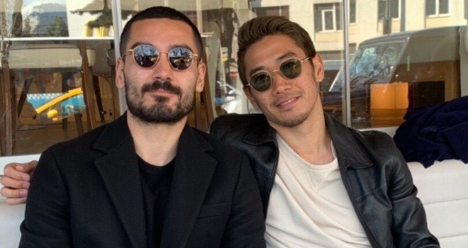 İki ünlü futbolcu İstanbul'da buluştu