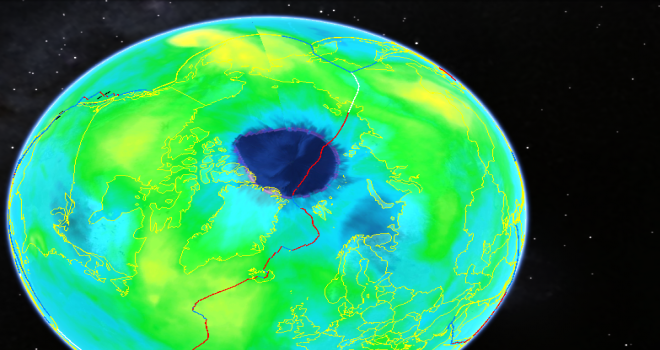 Bilim dünyası şokta! Kuzey Kutbu'nda ozon tabakası yok oluyor...