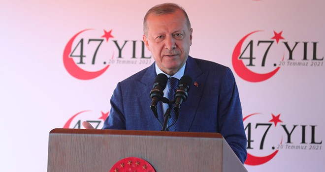Cumhurbaşkanı Erdoğan: Kıbrıs davası büyük bir davadır