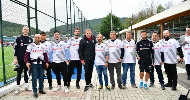 Vodafone KaraKartallılar'dan antrenmanda ziyaret