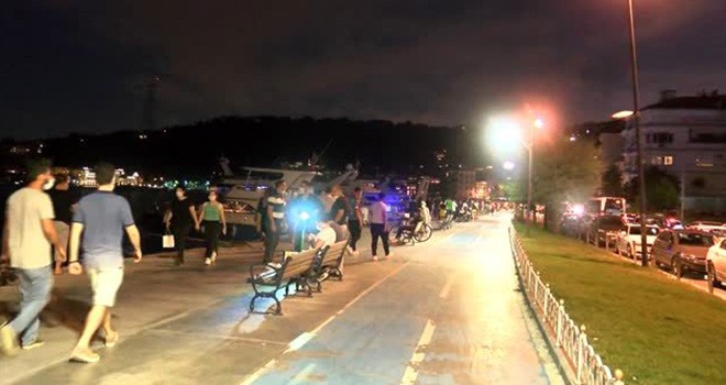 Sosyal mesafesiz, maskesiz sahillere akın edildi, teknede parti yapıldı