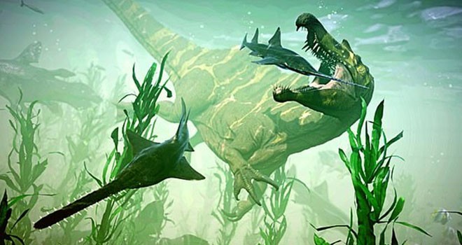Su altında yaşayan ilk dinozorun varlığı kanıtlandı