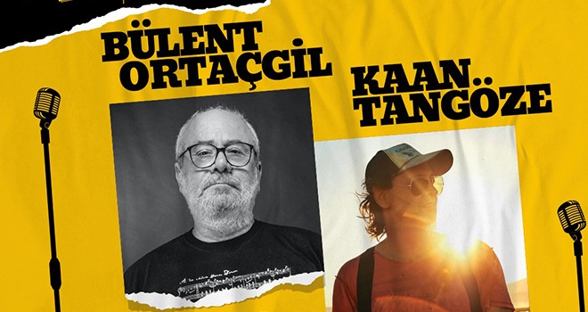 KüçükÇiftlik Park'ta sahne Bülent Ortaçgil ve Kaan Tangöze'nin!