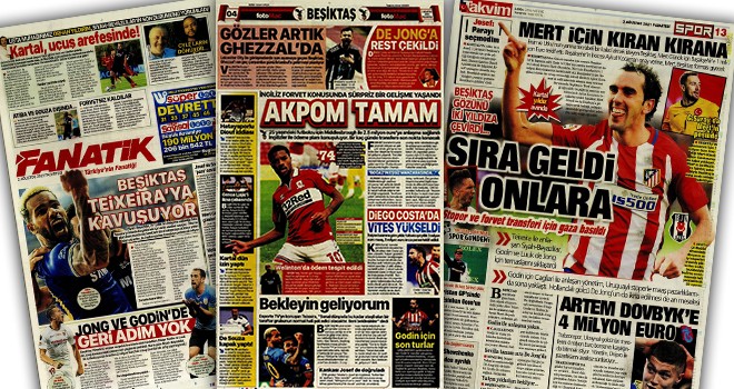 Günün Beşiktaş Manşetleri (2 Ağustos)