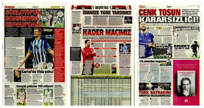 Spor manşetleri (5 Mayıs 2022)