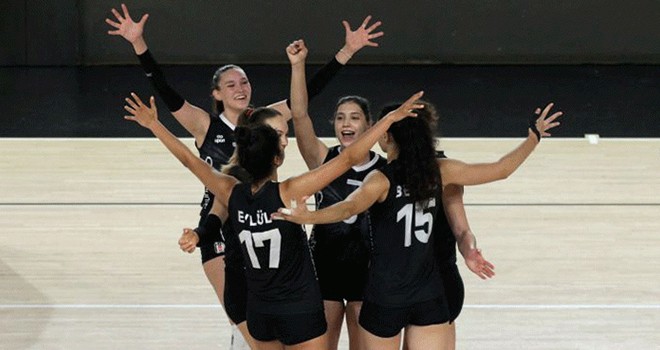 Beşiktaş Kadın Voleybol Takımından galibiyet