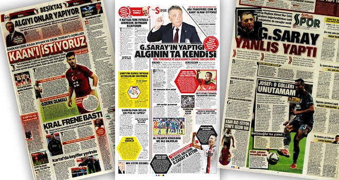 Beşiktaş manşetleri (7 Ekim)