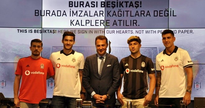 Yeni Kartallar için imza töreni düzenlendi